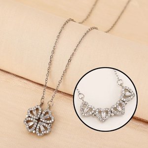 LuckyLove™ - Colar de Trevo 4 Corações